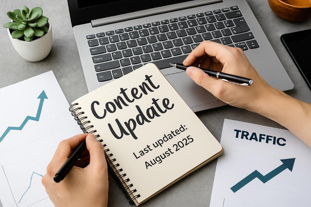 Content refresh ile eski içeriklerin güncellenmesi ve SEO trafiği artışı