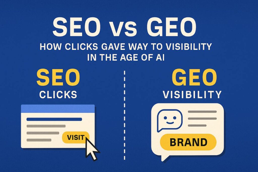 SEO vs GEO: AI Çağında Tıklama Oyunu Yerini Görünürlüğe Nasıl Bıraktı?